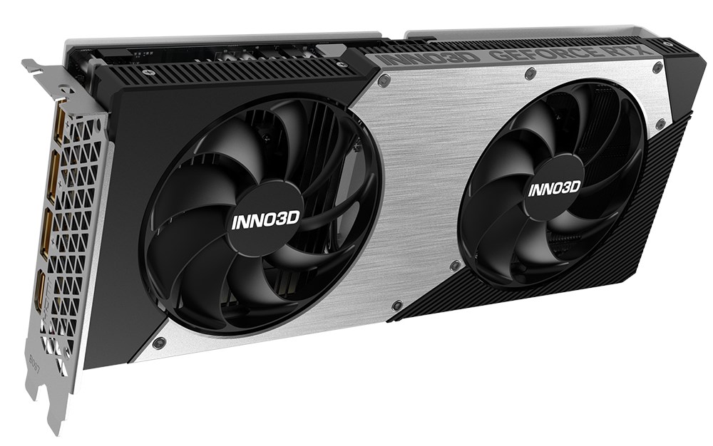 INNO3D GeForce RTX 5060 Twin X2 OC 8GB GPU - N50602-08D7X