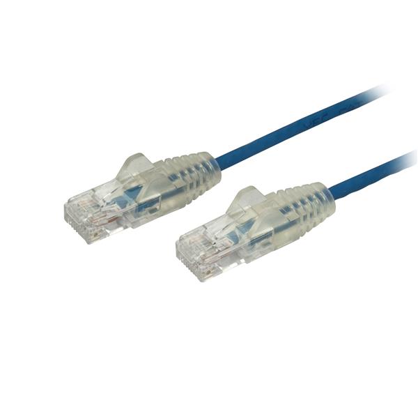 StarTech.com Cat6 Ethernet Cable 4 Core, Blue, 1.5 m, Unshielded Unscreened, Snagless, Low Smoke Zero Halogen