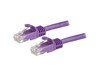 StarTech.com 0.5m CAT6 Patch Cable (Purple)