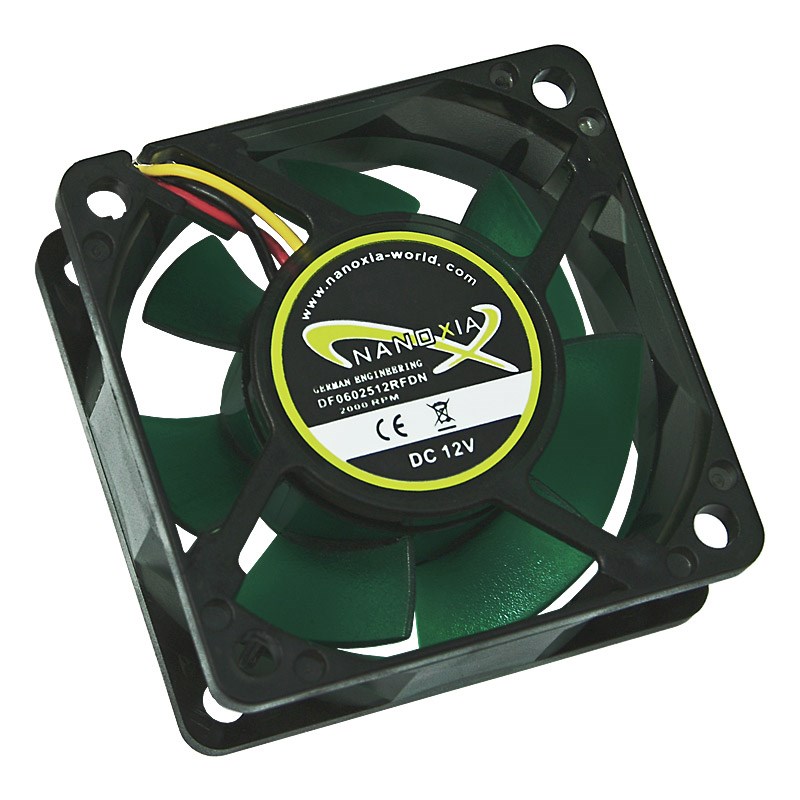 Nanoxia Deep Silence 60mm UltraQuiet PC Fan (2000 RPM) NADS60