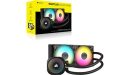 Corsair NAUTILUS 240 RS 240mm ARGB AiO Liquid CPU Cooler in Black