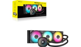 Corsair NAUTILUS 360 RS 360mm ARGB AiO Liquid CPU Cooler in Black