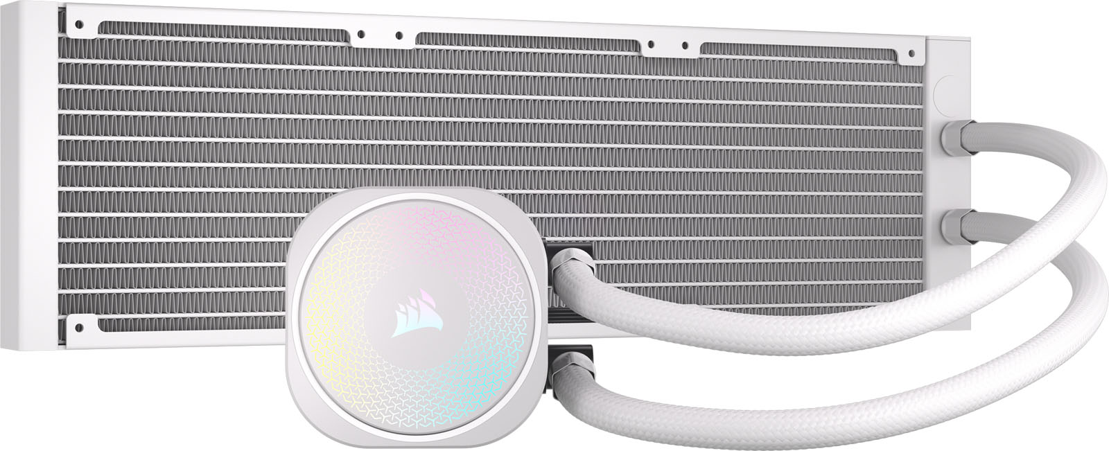 Corsair NAUTILUS 360 RS 360mm ARGB AiO Liquid CPU Cooler in White