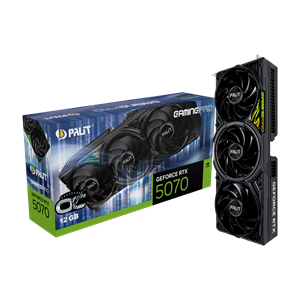 Palit GeForce RTX 5070 GamingPro OC 12GB GPU - NE75070T19K9