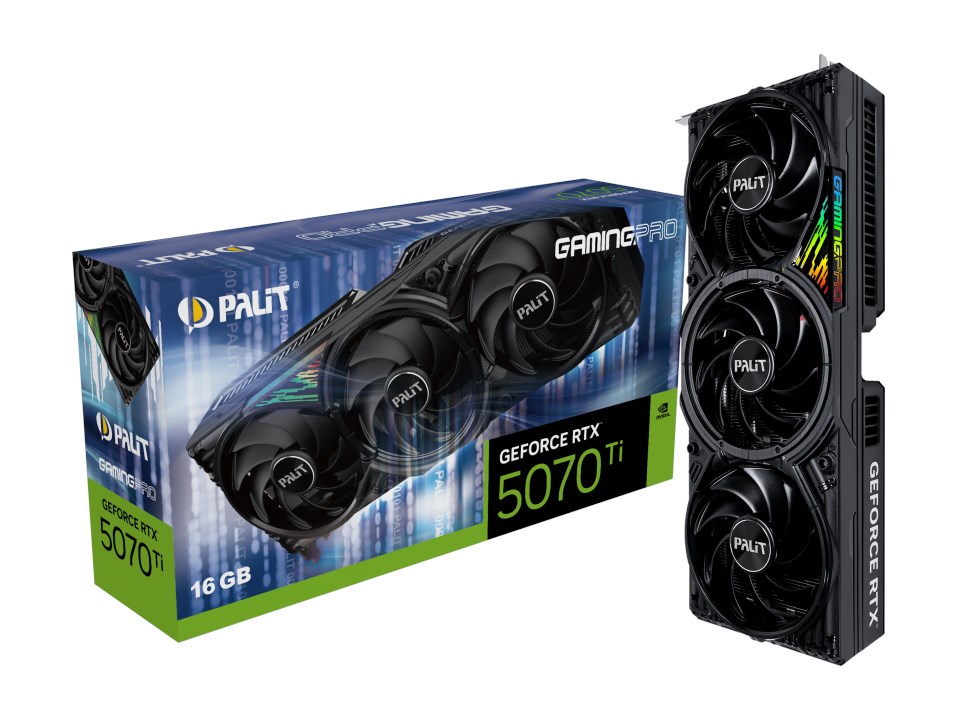 Palit GeForce RTX 5070 Ti GamingPro V1 16GB GPU