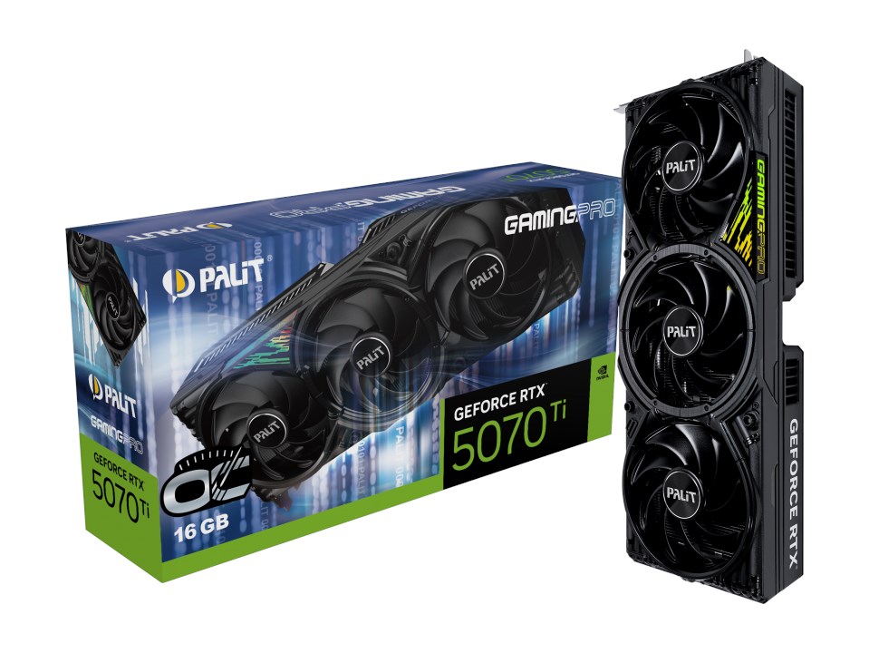 グラフィックボード・グラボ・ビデオカード Palit GeForce RTX 5070 Ti GamingPro V1 Palit Products - GeForce RTX™ 5070 Ti GameRock ::