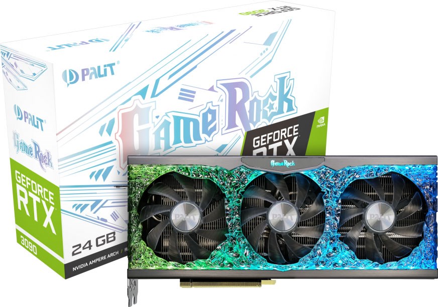 PALIT GeForce RTX 3090 24 GB GameRock Graphics Card