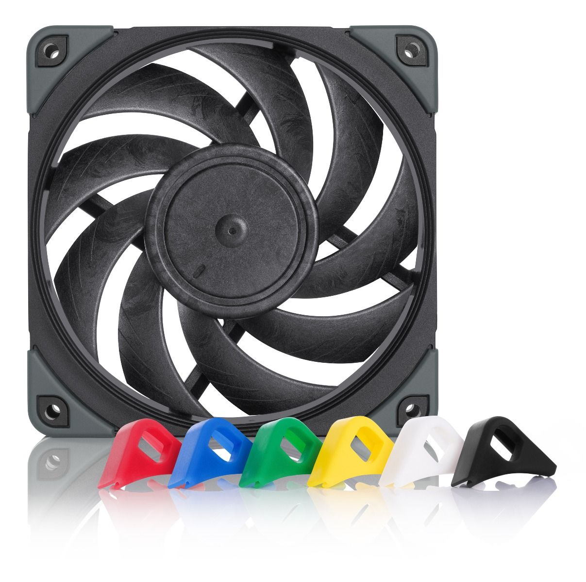 Noctua Black Nf-A12x25 Pwm Chromax..Swap 120Mm Case Fan In