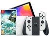 Nintendo Switch OLED Console - White and The Legend of Zelda Tears of the Kingdom Bundle