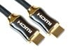 0.5m HDMI Cable / Braided / Full Metal Shielded Hood