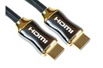 2m HDMI Cable / Braided / Full Metal Shielded Hood