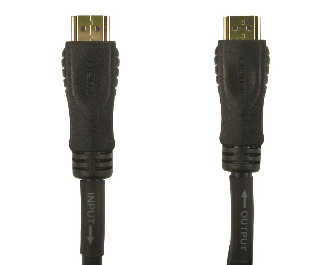 Photos - Cable (video, audio, USB) Cables Direct NEWlink 20m HDMI Hi-Speed Active Cable  NLHDMI-EXT20M (Black)
