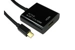 CCL Choice (0.15m) Mini DisplayPort v1.2 - HDMI Active Adapter Cable