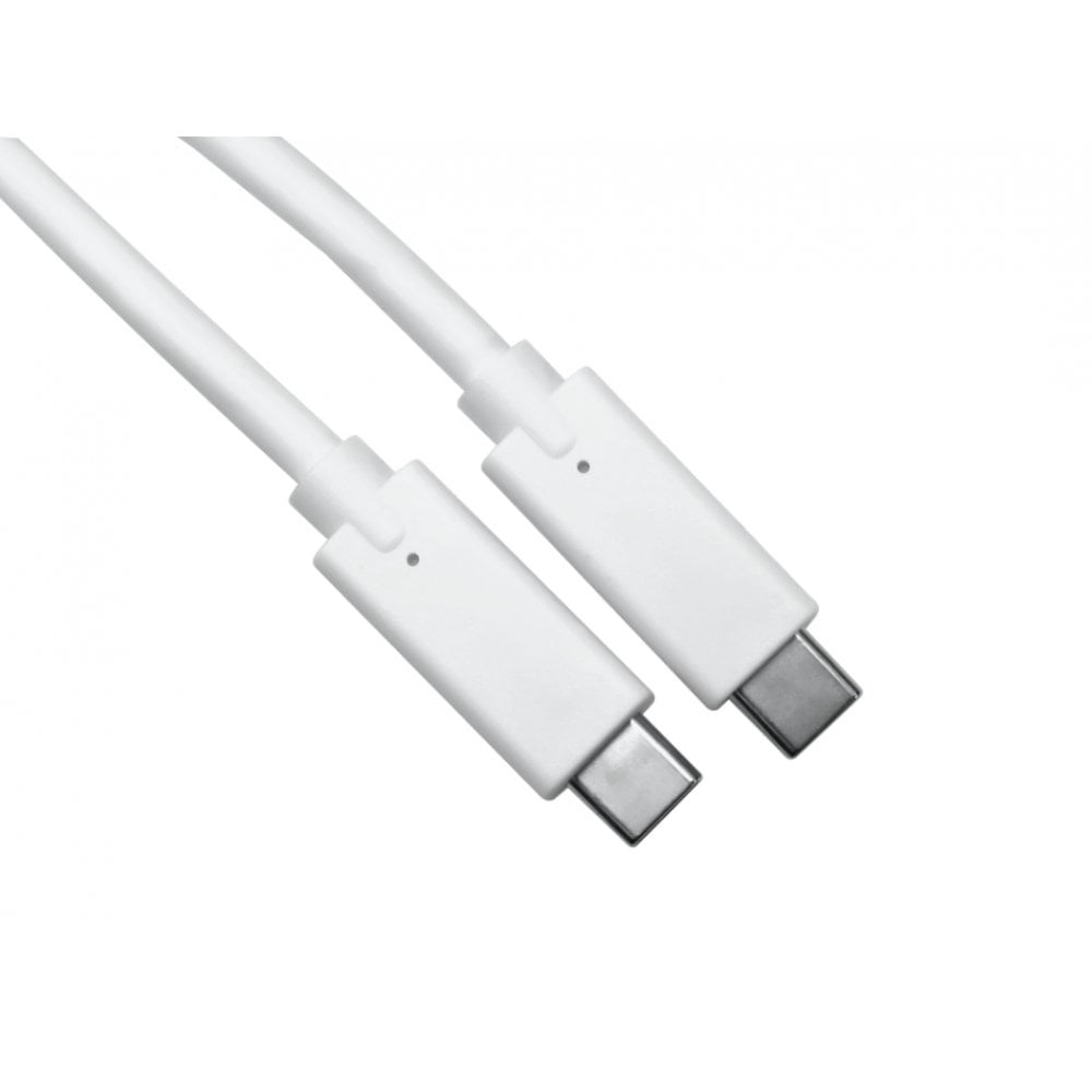 Photos - Cable (video, audio, USB) Cables Direct NEWlink 1.5m USB-C 2.0 Cable in White NLMOB-901-1H 