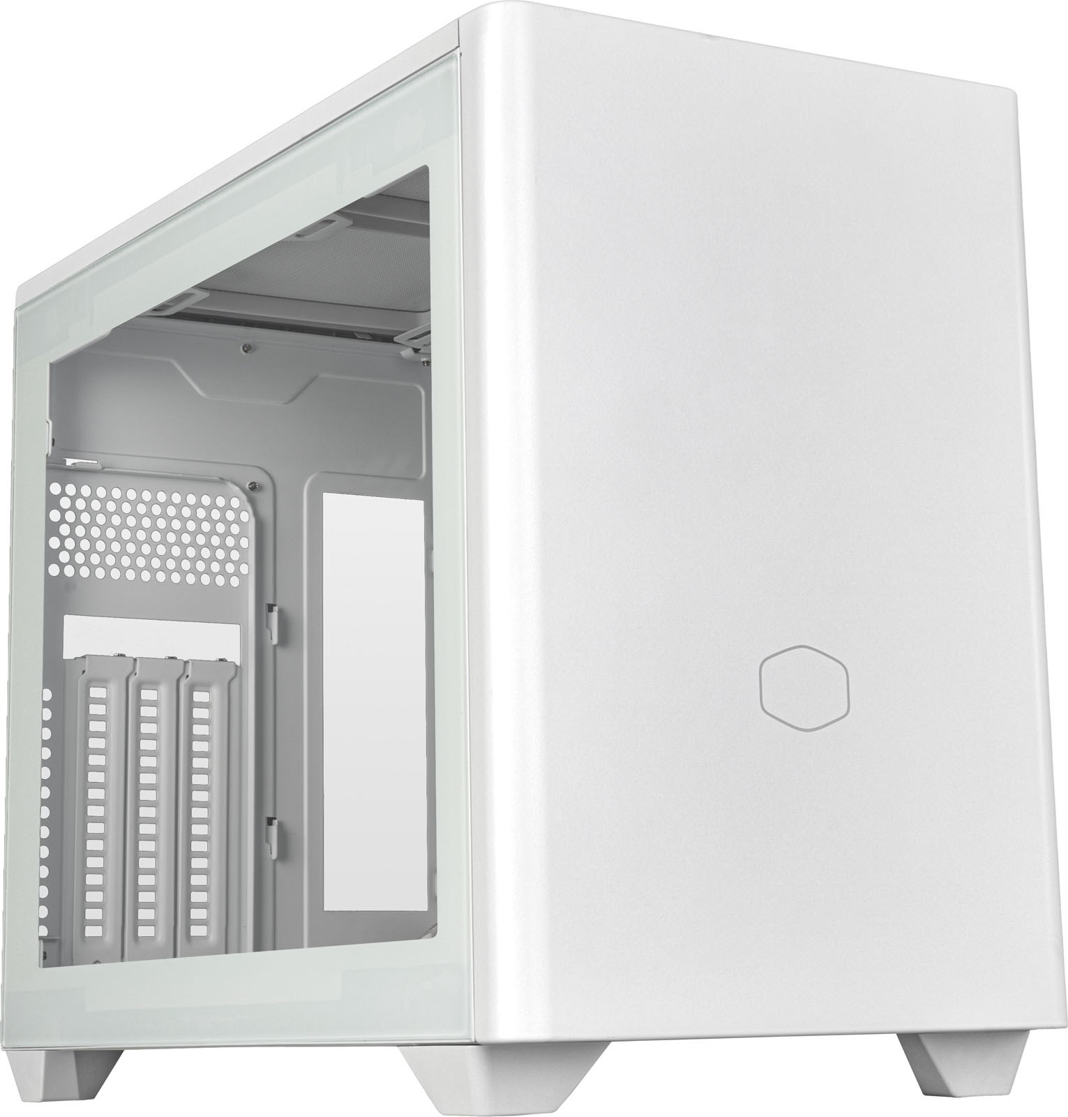 Cooler Master MasterBox NR200P V2 SFF Case - White