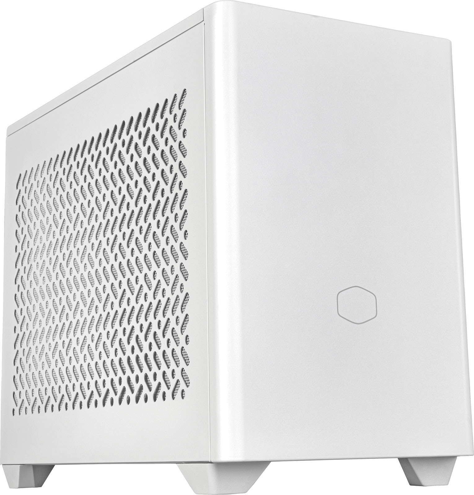 Cooler Master MasterBox NR200P V2 SFF Case in White - CCL Computers