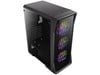 Antec NX360 Mid Tower Gaming Case - Black 