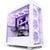 NZXT H7 Elite RGB Mid-Tower Tempered Glass Case - White