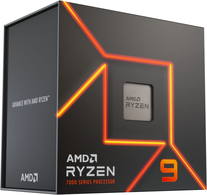 AMD Ryzen 9 9900X 新品未使用 AM5 AMD Ryzen 9 7900X AM5 Processor - 100-100000589WOF | CCL