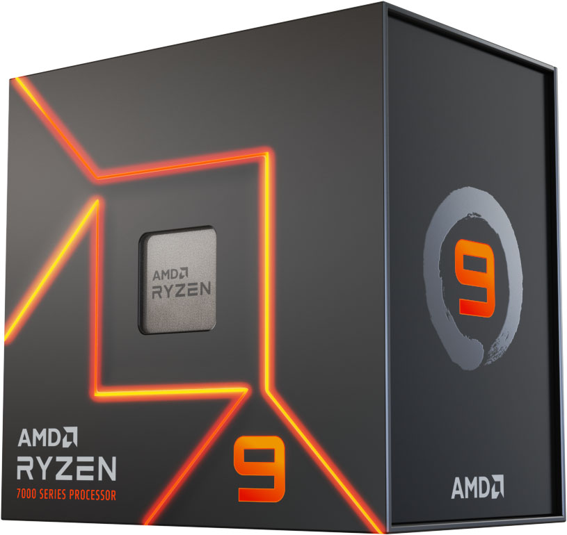 Amd Ryzen 7900X 12 Core/24 Thread Am5 Cpu Size 9