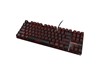 OZONE Strike Battle Backlit Mechanical Compact Gaming Keyboard - UK Layout (Cherry MX Red)