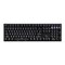 Ducky One 2 USB Mechanical Keyboard with Cherry MX Black Switches and White Backlight (UK)