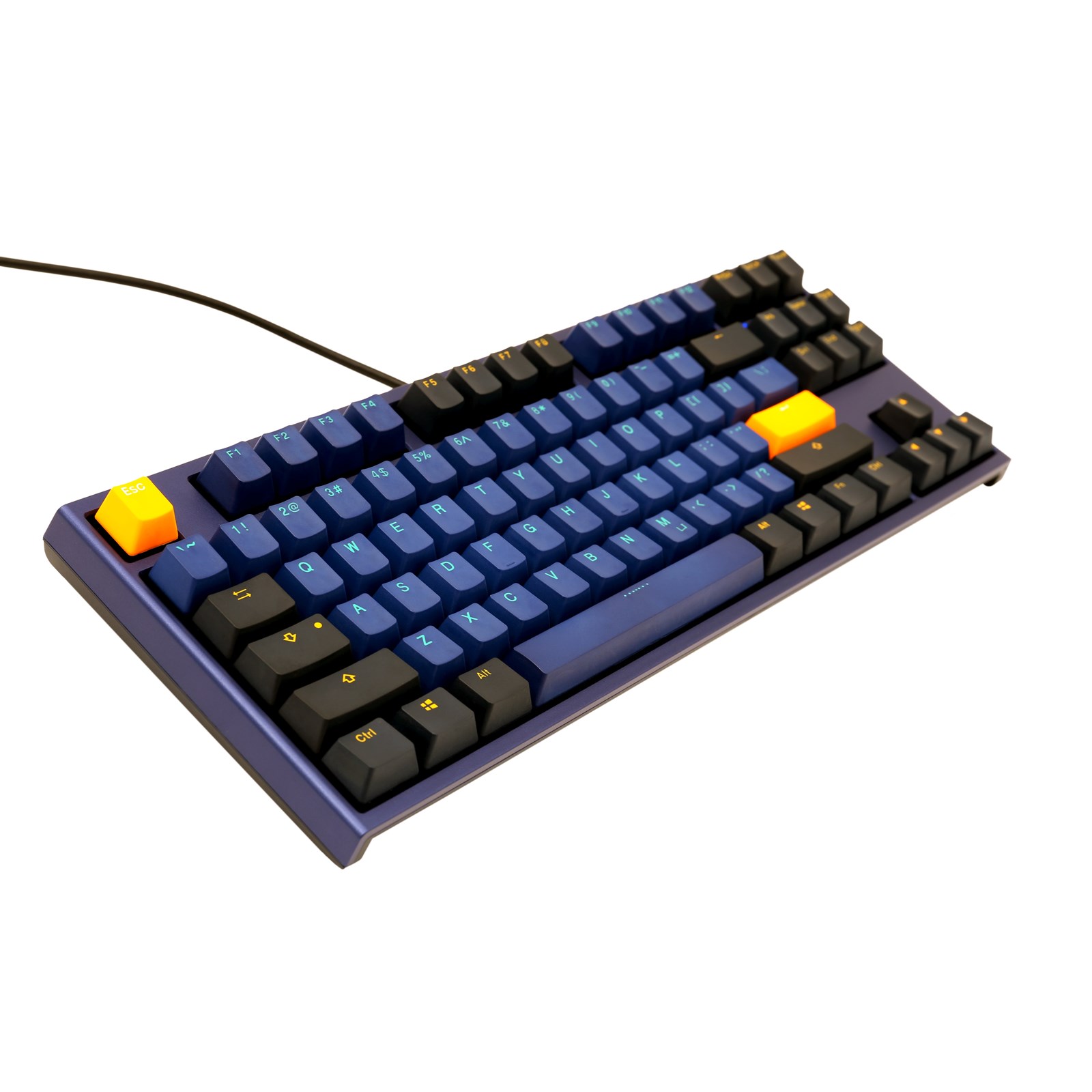 Ducky One 2 Horizon Usb Mechanical Tenkeyless Tkl Keyboard With Cherry Mx Red Switches Uk Dkon17 Rukpdzbbh Ccl Computers