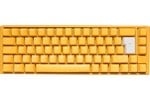 Ducky One 3 SF Yellow Keyboard, UK, 65%, RGB LED, Cherry MX Clear