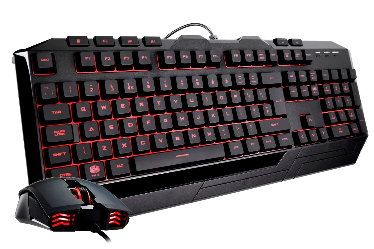 Cooler Master Devastator 3 Gaming Keyboard and Mouse Combo (UK) SGB