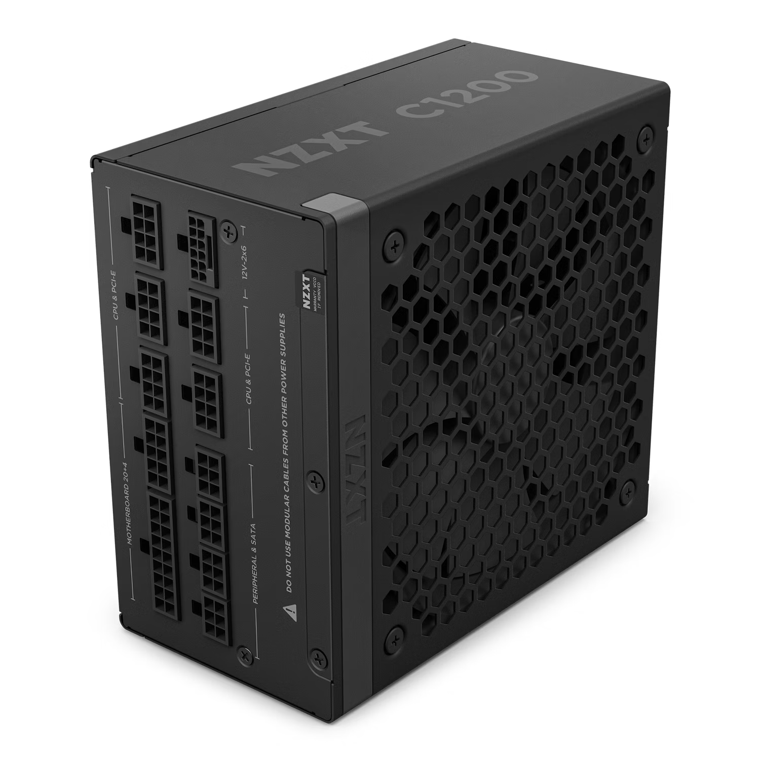 Nzxt Gold 1200W C1200 Atx Modular 80 Plus Psu Size 3.1