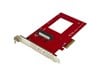 StarTech.com U.2 to PCIe Adaptor for 2.5" U.2 NVMe SSD - SFF-8639 - x4 PCI Express 3.0