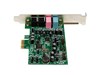 StarTech.com 7.1 Channel Sound Card - PCI Express, 24-bit, 192KHz