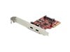StarTech.com 2-Port USB 3.1 Type-C PCIe Card