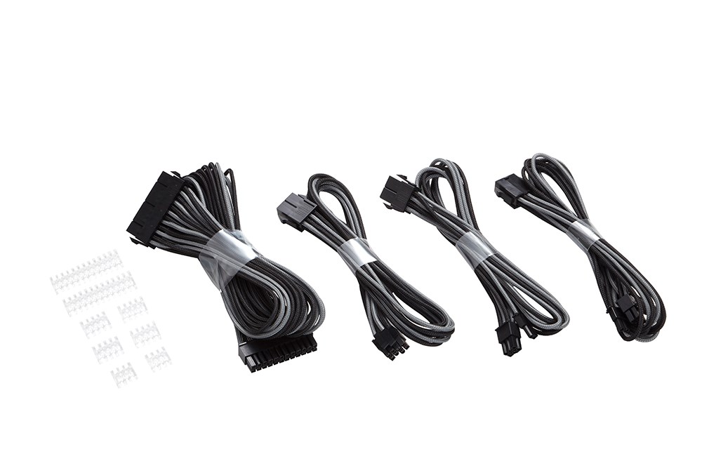 Photos - Other Components Phanteks Extension Cable Combo Kit in Black and Grey PH-CB-CMBOBG 