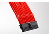 Phanteks 500mm Extension Sleeved Cable Combo Kit (Red)