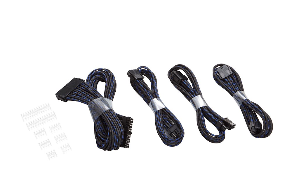 Photos - Other Components Phanteks Extension Cable Combo Kit, S-Pattern in Black and Blue PH-CB-CMBO 