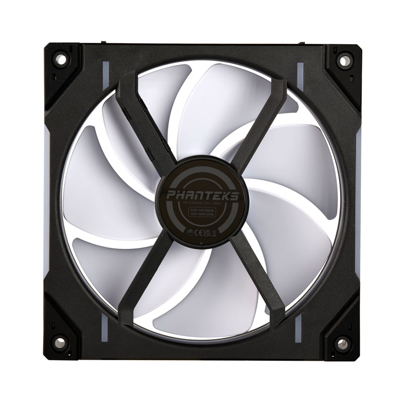 Phanteks SK140 White DRGB PWM Fan - 140mm Triple Pack - UK - View #5