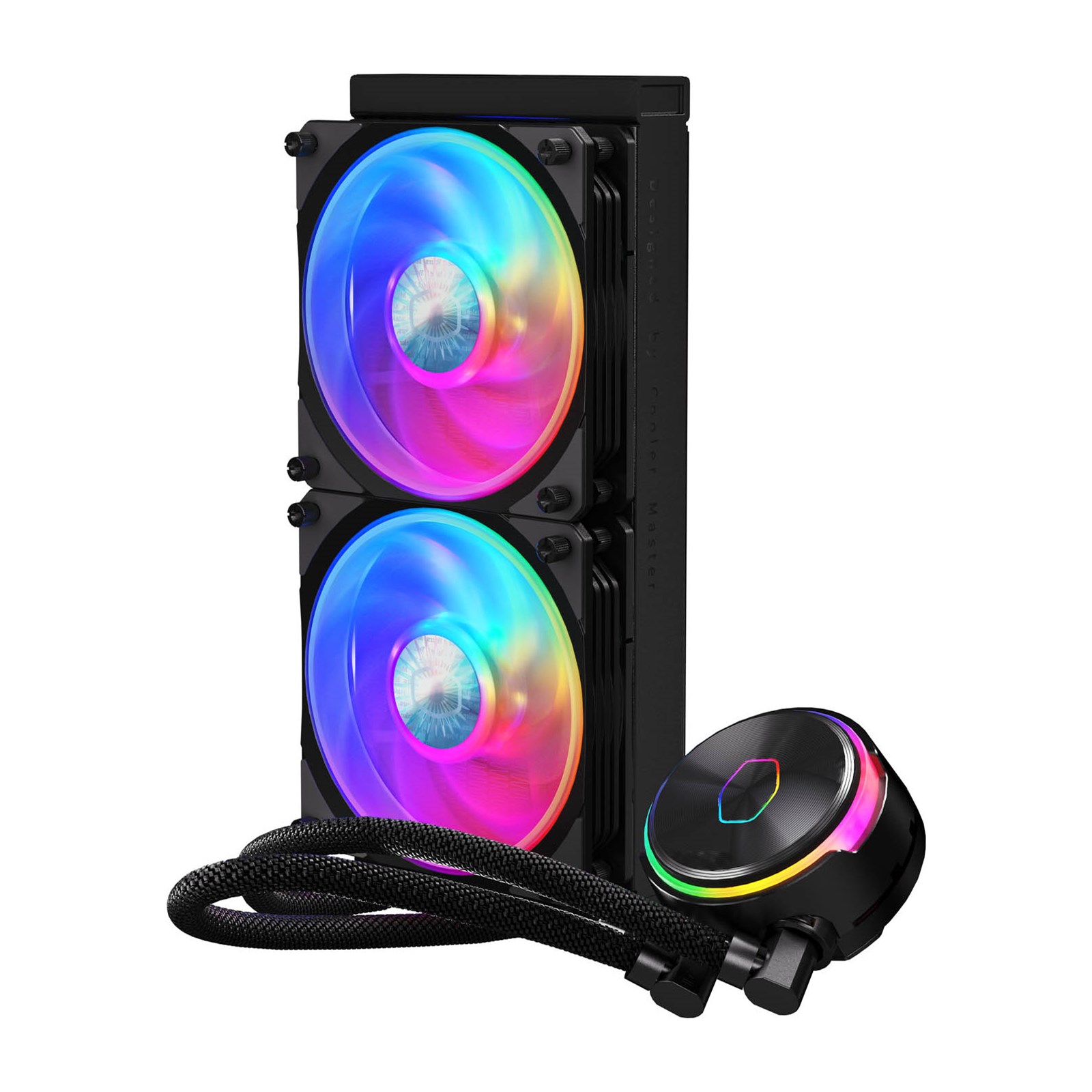Cooler Master MasterLiquid PL240 Flux 240mm All-in-One Liquid CPU ...