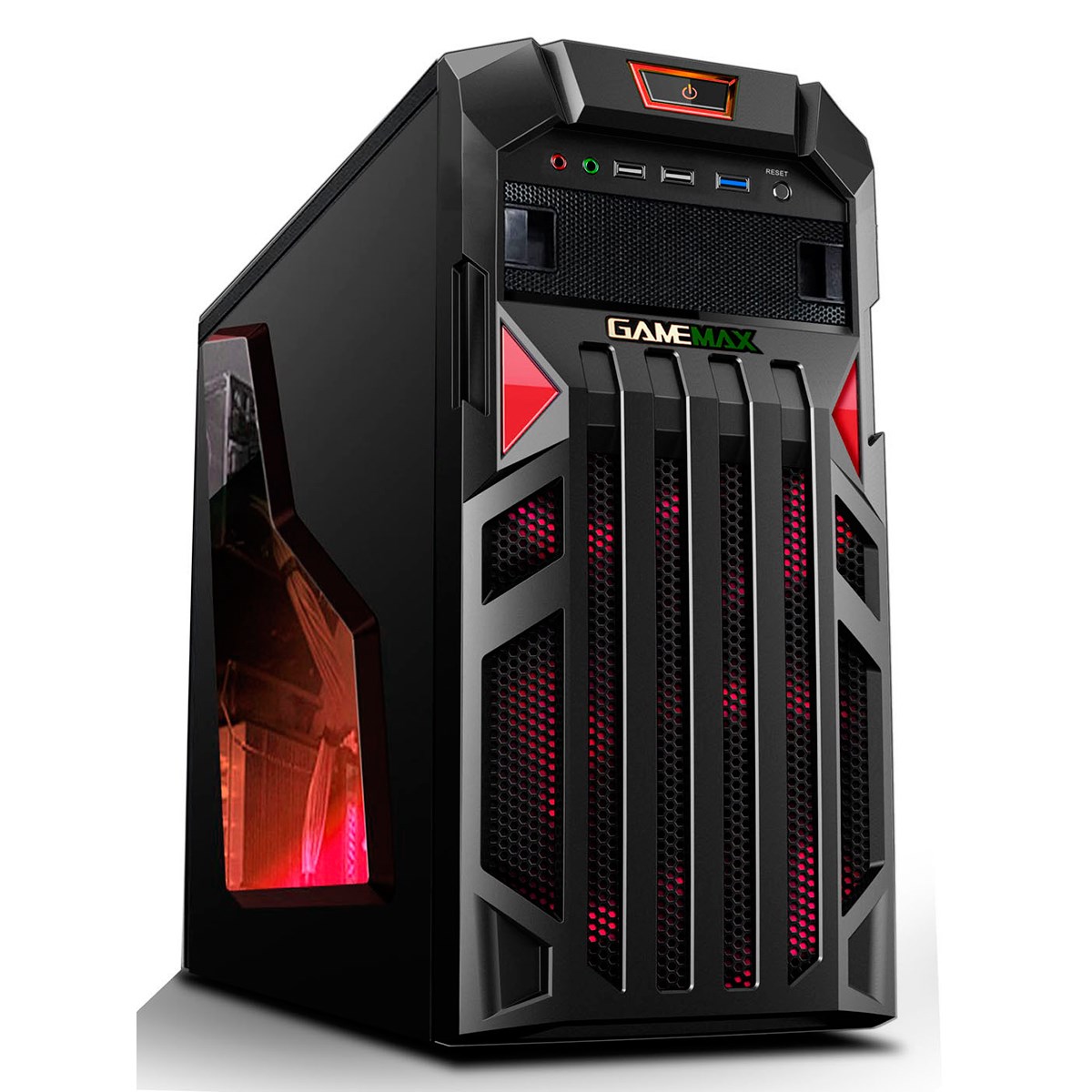 GameMax Centurion Gaming Case Black PN532R CCL Computers