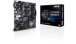 ASUS Prime B550M-K mATX Motherboard for AMD AM4 CPUs