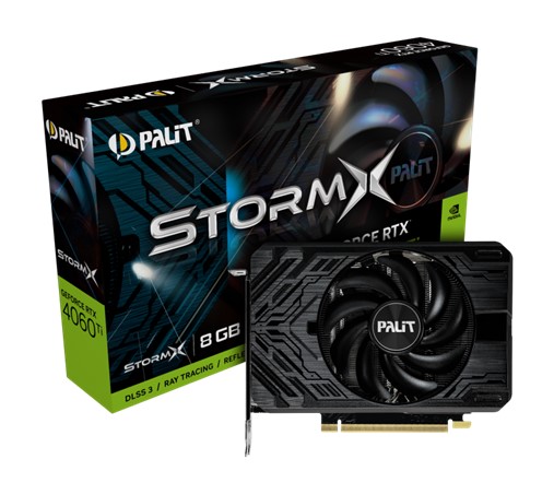Palit GeForce RTX 4060 Ti StormX 8GB GPU - NE6406T019P1