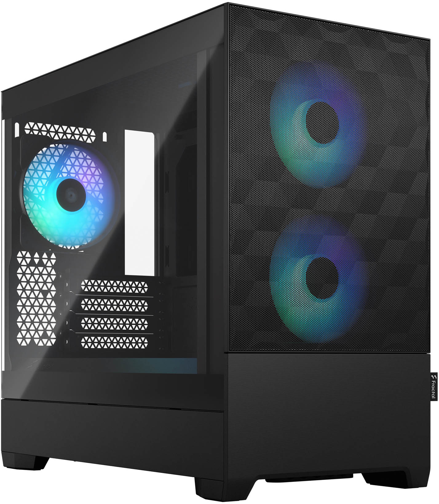 Fractal Black Pop Mini Air Rgb Mini Tower Gaming Case