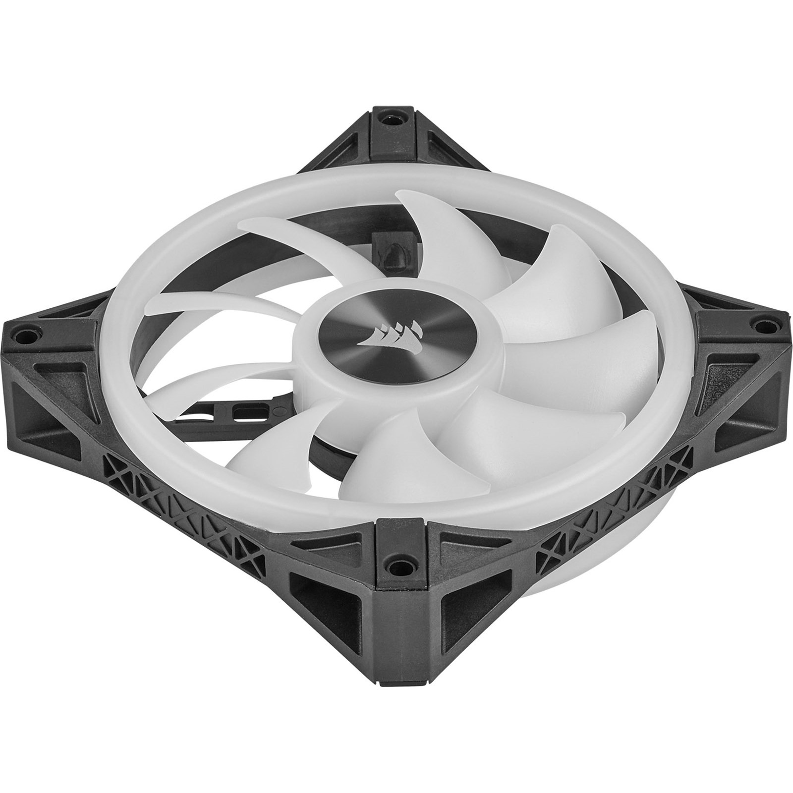 Corsair Icue Ql120 Rgb 120mm Pwm Triple Fan Kit With Lighting Node