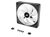 Corsair QX140 RGB 140mm PWM Case Fan Expansion Kit - Black