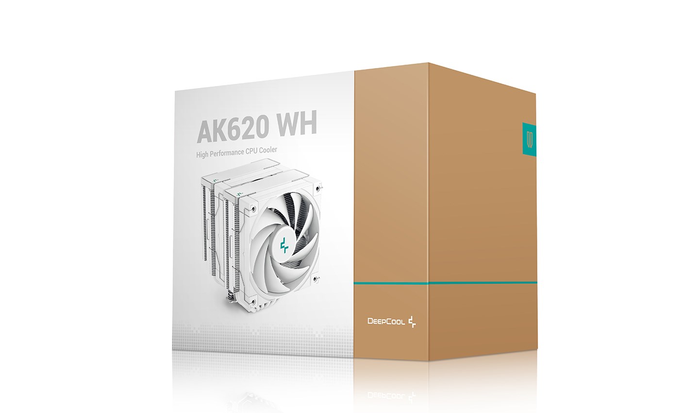 ［美品］DEEPCOOL AK620 WH AK620 DIGITAL WH - DeepCool