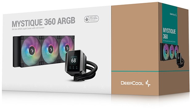 最終価格DeepCool MYSTIQUE 360 ARGB CPUクーラー