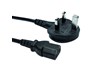 Cables Direct 1.8m IEC C13 UK Power Cable in Black