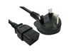 Cables Direct 2m UK Plug to C19 Mains Lead