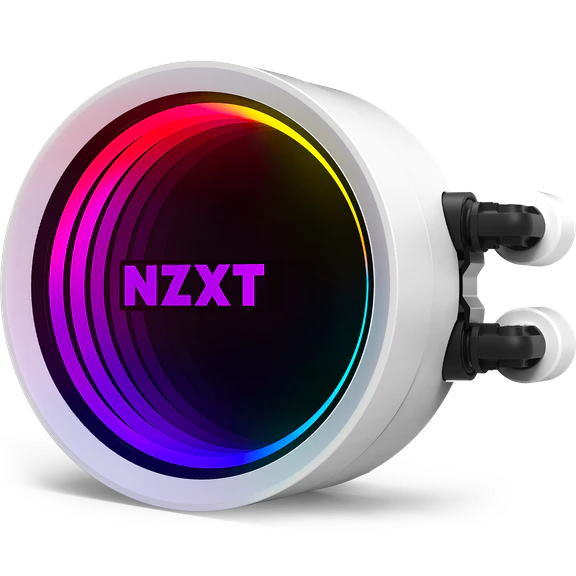 NZXT Kraken X53 RGB 240mm Liquid Cooler in White RLKRX53RW CCL