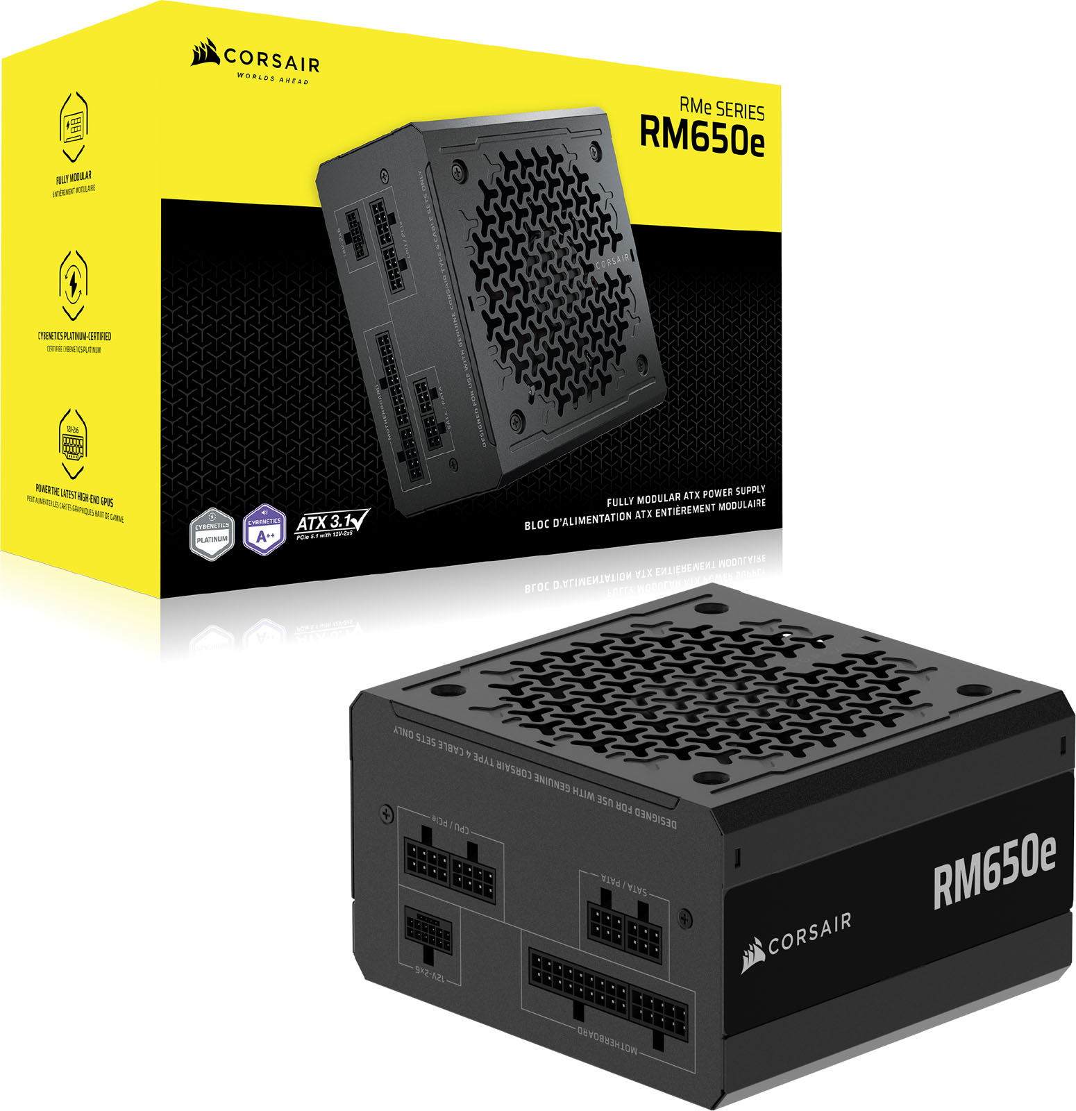 650W Corsair RM650e Modular PSU